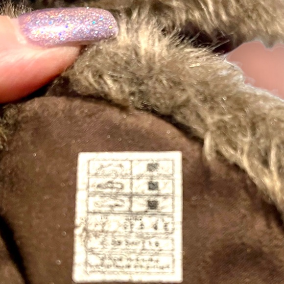 Rocket Dog Soft BROWN BOOTS w/ RED PLAID Contrast & FAUX FUR Trim Size 7 🚀🐕👢 - Picture 9 of 10